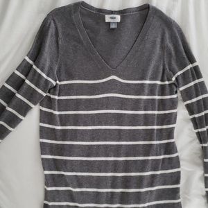 Old Navy, striped tunic sweater